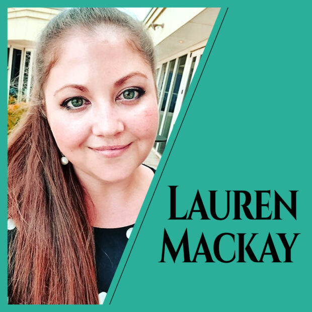 Introducing Speaker No.3, author and historian Dr Lauren Mackay