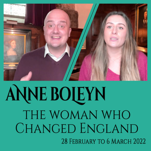 Trailers for Dr Owen Emmerson and Kate McCaffrey’s talk on Anne Boleyn’s image
